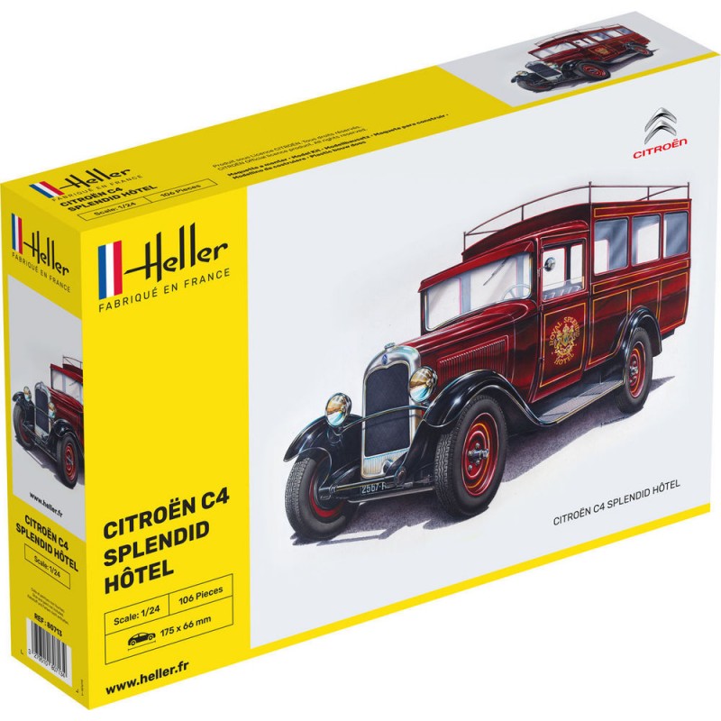Citroen C4 Splendid Hotel 1/24 Heller Heller 80713 - 1
