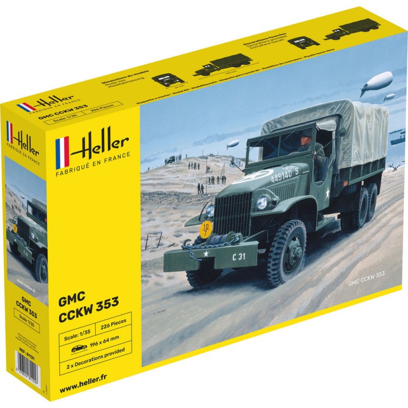 Camion GMC US-Truck 1/35 Heller Heller 81121 - 1