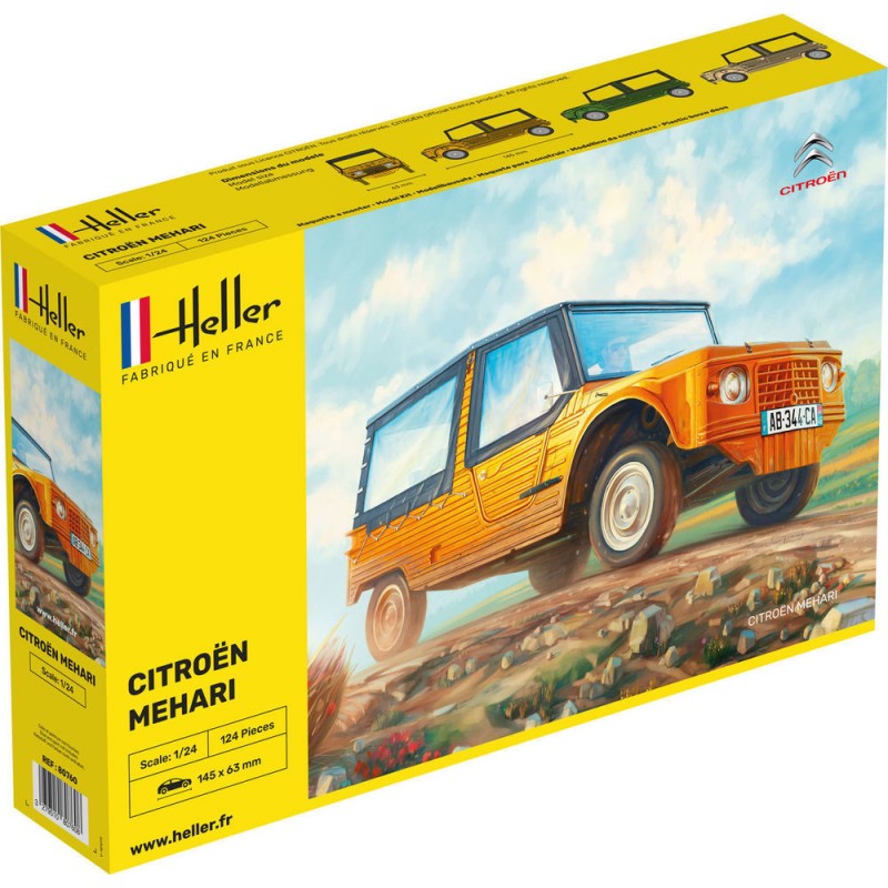 Citroën Mehari 1/24 Heller Heller HEL-80760 - 1