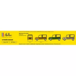 Citroën Mehari 1/24 Heller Heller HEL-80760 - 4