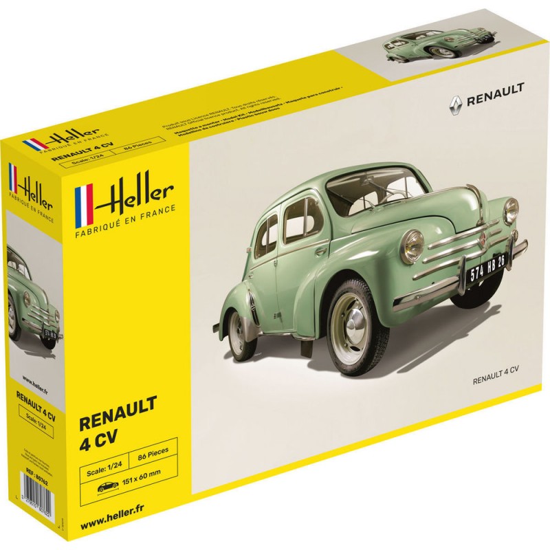 Renault 4 CV 1/24 Heller Heller HEL-80762 - 1
