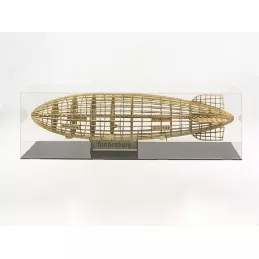 Dirigeable Zepplin LZ-129 HINDENBURG + VITRINE 1/408 découpe laser bois DW Hobby DW Hobby - Dancing Wings Hobby VS33 - 2