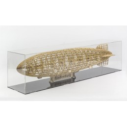 Zepplin LZ-129 HINDENBURG - VITRINE 1/408 DW Hobby wood laser cutting DW Hobby - Dancing Wings Hobby VS33 - 1