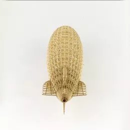 Dirigeable Zepplin LZ-129 HINDENBURG + VITRINE 1/408 découpe laser bois DW Hobby DW Hobby - Dancing Wings Hobby VS33 - 6