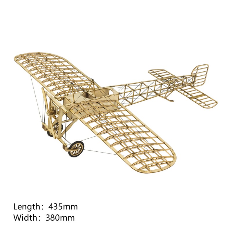 Bleriot XI 1/23 découpe laser bois, modèle statique DW Hobby DW Hobby - Dancing Wings Hobby VX14 - 1