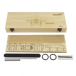 Bleriot XI 1/23 découpe laser bois, modèle statique DW Hobby DW Hobby - Dancing Wings Hobby VX14 - 7