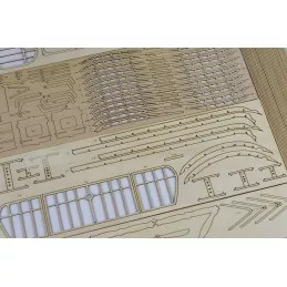 Bleriot XI 1/23 wood laser cutting, static model DW Hobby DW Hobby - Dancing Wings Hobby VX14 - 8