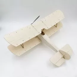 Mini Sopwith Pup Biplan 378mm Kit PNP laser cutting balsa DW Hobby DW Hobby - Dancing Wings Hobby K0604 - 3