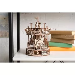 Carrousel manège Puzzle 3D bois UGEARS UGEARS UG-70129 - 5