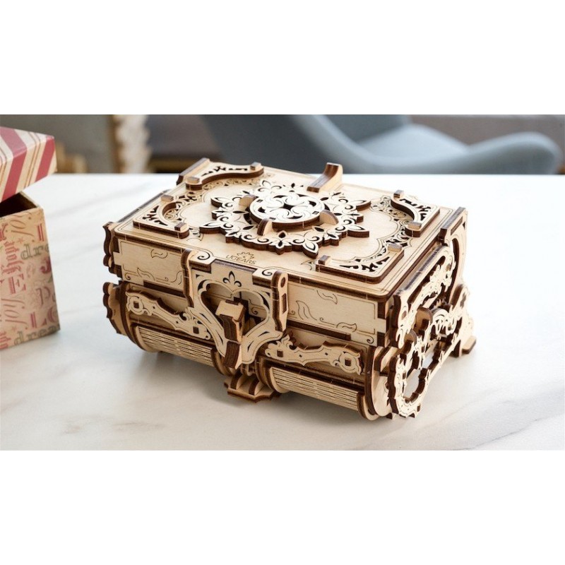 Ancient Puzzle Box 3D Wood UGEARS UG70089