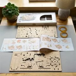 Ancient Puzzle Box 3D wood UGEARS UGEARS UG-70089 - 12