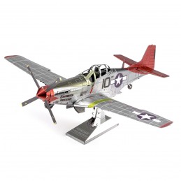 Iconx Avion P-51D Mustang Tuskegee Airmen Metal Earth Metal Earth ICX142 - 2
