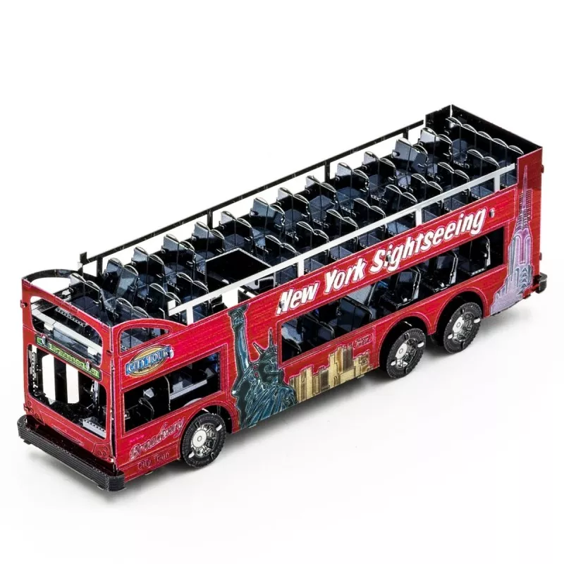 Bug Apple New York Metal Earth Sightseeing Bus Metal Earth MMS169 - 1