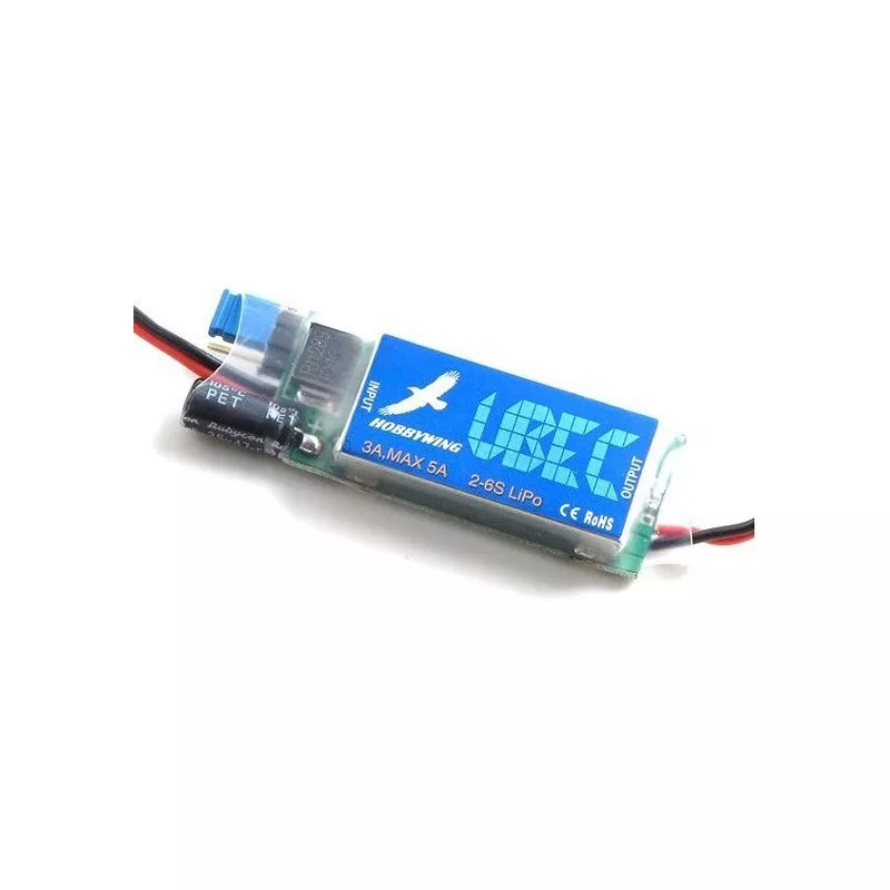 Ubec 3A 5-6V (2-6S) Hobbywing Hobbywing 86010010 - 1