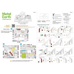 Western Star 5700XE Metal Earth Truck Metal Earth MMS177 - 6