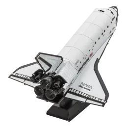 NASA White Metal Earth Discovery Shuttle Metal Earth MMS211 - 1