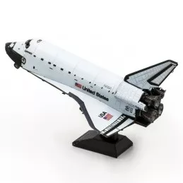 NASA White Metal Earth Discovery Shuttle Metal Earth MMS211 - 3