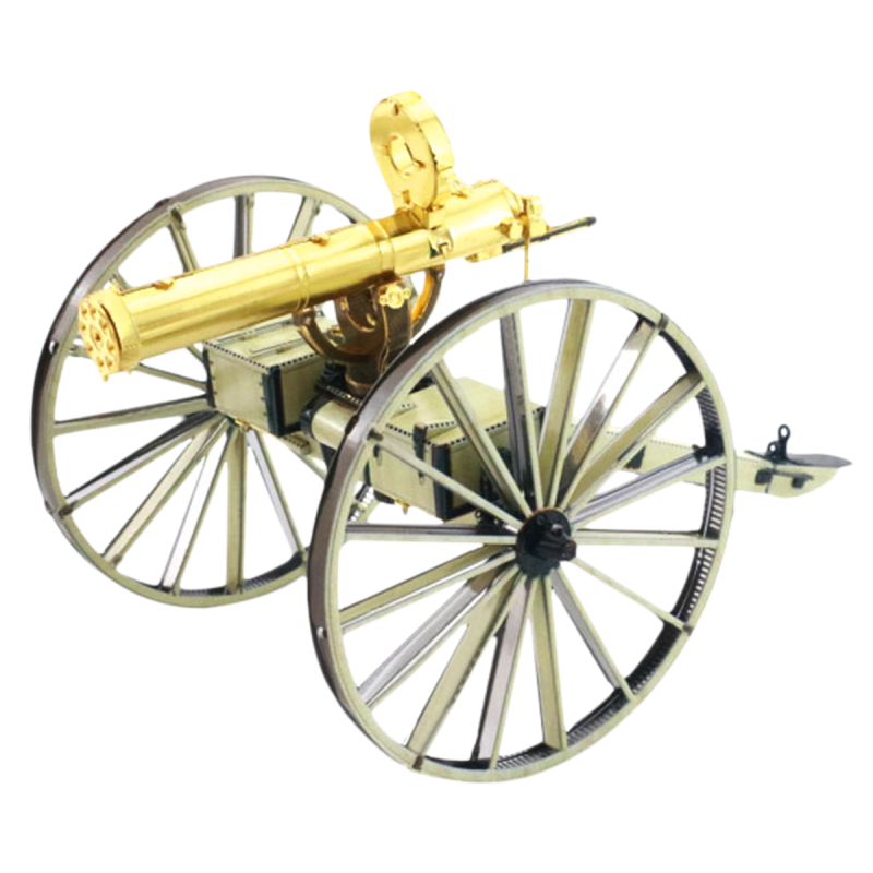 Far West Metal Earth Towed Cannon Metal Earth MMS188 - 1