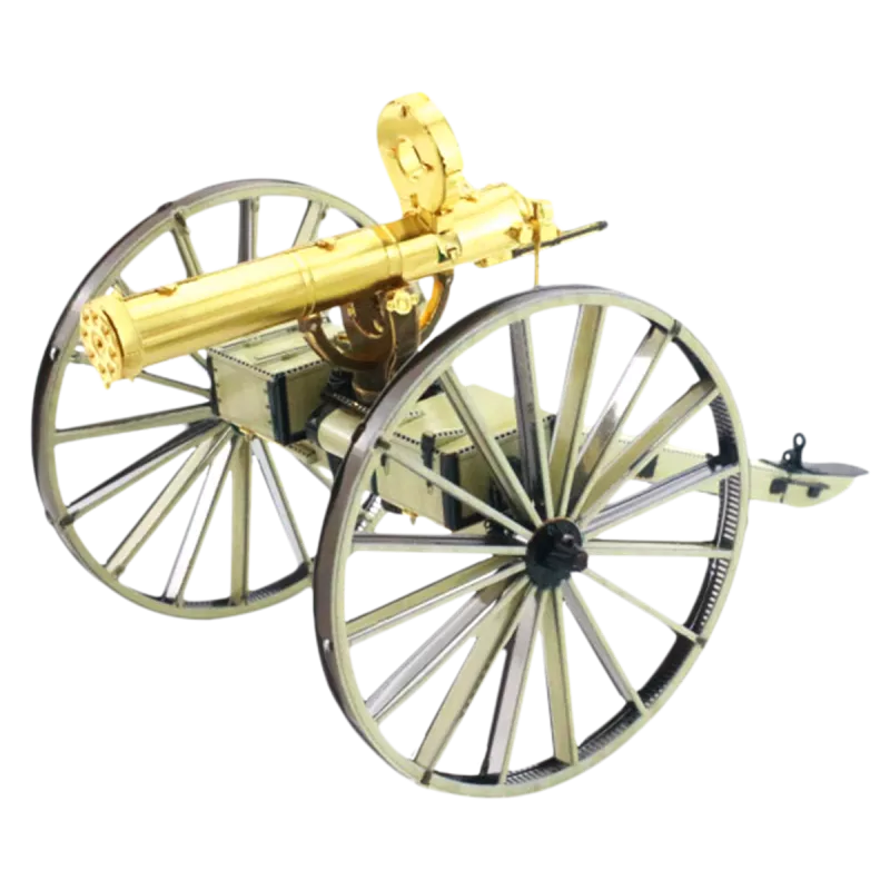 Far West Metal Earth Towed Cannon Metal Earth MMS188 - 1