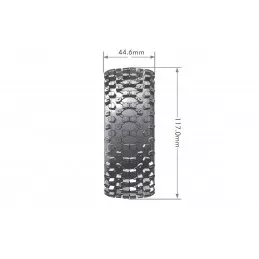 B-Uphill tires - Chrome Black 1/8 (x2) Louise RC Louise RC LR-T3271SBC - 2