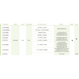 ST-Mcross tires - Chrome 1/10 (x2) Louise RC Louise RC L-T3272SB - 4