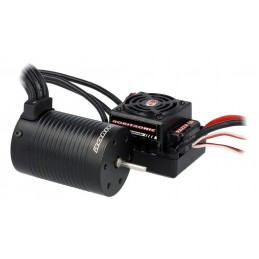 Combo brushless 1/10 ESC WP 60A - 4P engine 3652 4000KV Robitronic Robitronic R01252 - 1