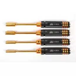 Metric socket aluminum screwdriver set - T2M T2M T422544 - 1