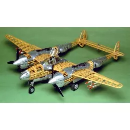 P-38 Lightning 1m Guillow's Guillow's S0282001 - 2