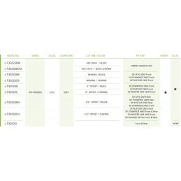 MT-Pioneer Tires + Black 2.8" 1/10 (x2) Louise RC Rims Louise RC L-T3202SB - 4