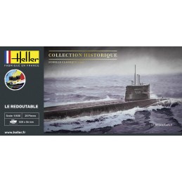 Submarine The Redoutable 1/400 Heller - glue and paintings Heller 57075 - 2