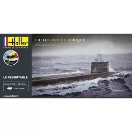 Submarine The Redoutable 1/400 Heller - glue and paintings Heller 57075 - 2