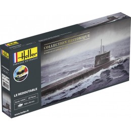 Sous-Marin Le Redoutable 1/400 Heller + colle et peintures Heller 57075 - 1