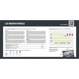 Sous-Marin Le Redoutable 1/400 Heller + colle et peintures Heller 57075 - 3