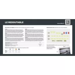 Sous-Marin Le Redoutable 1/400 Heller + colle et peintures Heller 57075 - 3