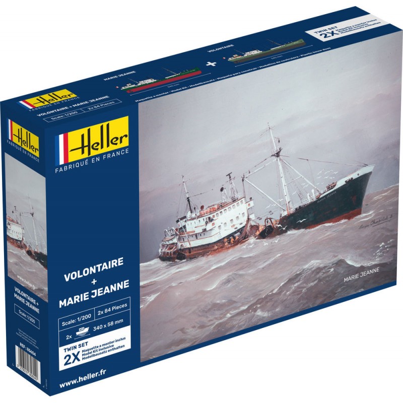 Boat Box - Marie Jeanne 1/200 Heller Heller 85604 - 1