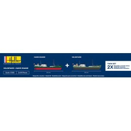 Coffret bateaux Volontaire + Marie Jeanne 1/200 Heller Heller 85604 - 4