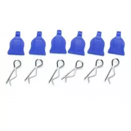 Small absima curved head body clips Absima 2440012 - 1