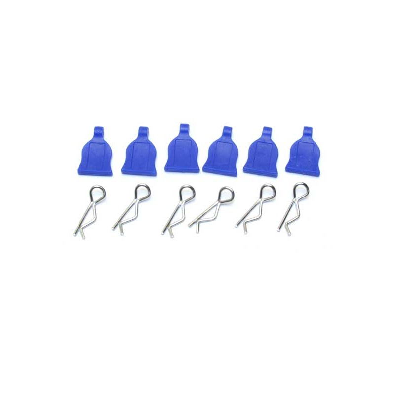 Petits clips carrosserie tête courbe Absima Absima 2440012 - 1