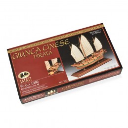 Jonque Pirate Chinoise 1/100 bateau en bois Amati Amati 1421 - 2