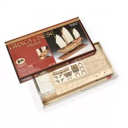 Jonque Pirate Chinese 1/100 wooden boat Amati Amati 1421 - 3