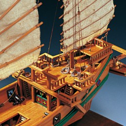 Jonque Pirate Chinese 1/100 wooden boat Amati Amati 1421 - 4