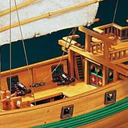 Jonque Pirate Chinoise 1/100 bateau en bois Amati Amati 1421 - 5