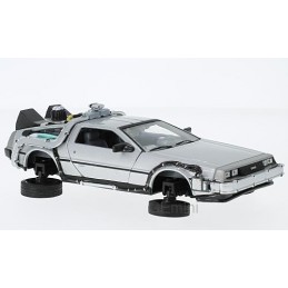 DMC DeLorean Time Machine "Back to the Future II" flying version 1/24 Welly  22441FV-GW - 1