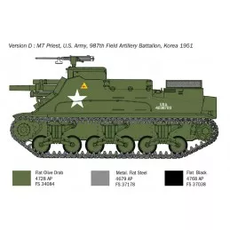 M7 Priest Gun Motor Carriage 1/35 Italeri Italeri I6580 - 7