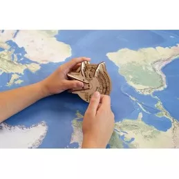 Curvimètre - STEM Puzzle 3D bois UGEARS UGEARS UG-70138 - 2