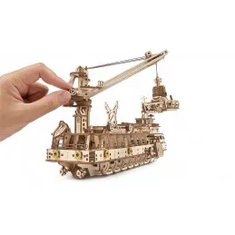 Navire De Recherche Puzzle 3D bois UGEARS UGEARS UG-70135 - 2