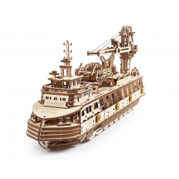 UGEARS 3D Wood Puzzle Research Ship UGEARS UG-70135 - 1