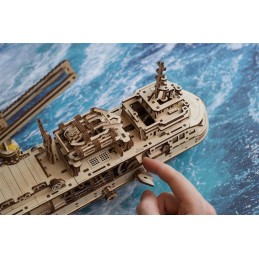 UGEARS 3D Wood Puzzle Research Ship UGEARS UG-70135 - 8