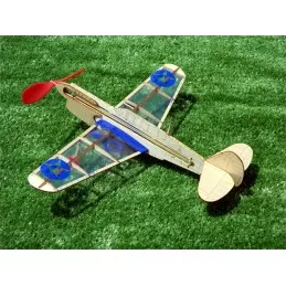 U.S. Warhawk mini plane balsa Guillow's Guillow's S0284502 - 2