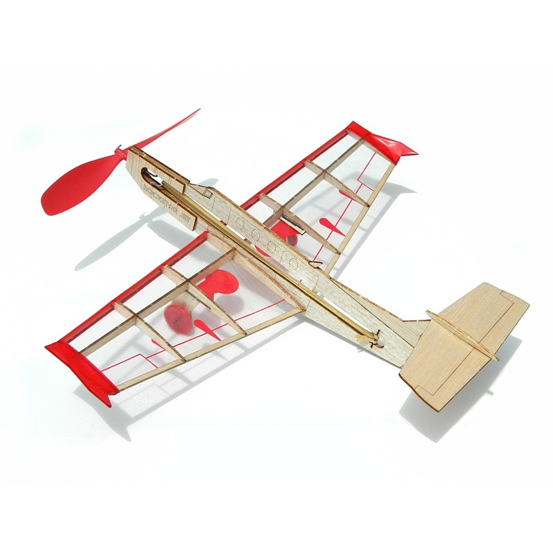 Rockstar Jet mini plane balsa Guillow's Guillow's S0284504 - 1